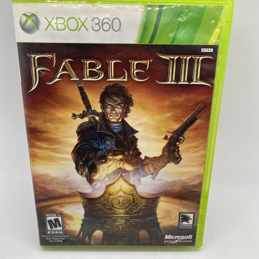 Fable 3 III (XBOX 360) CIB Complete in Box - Tested